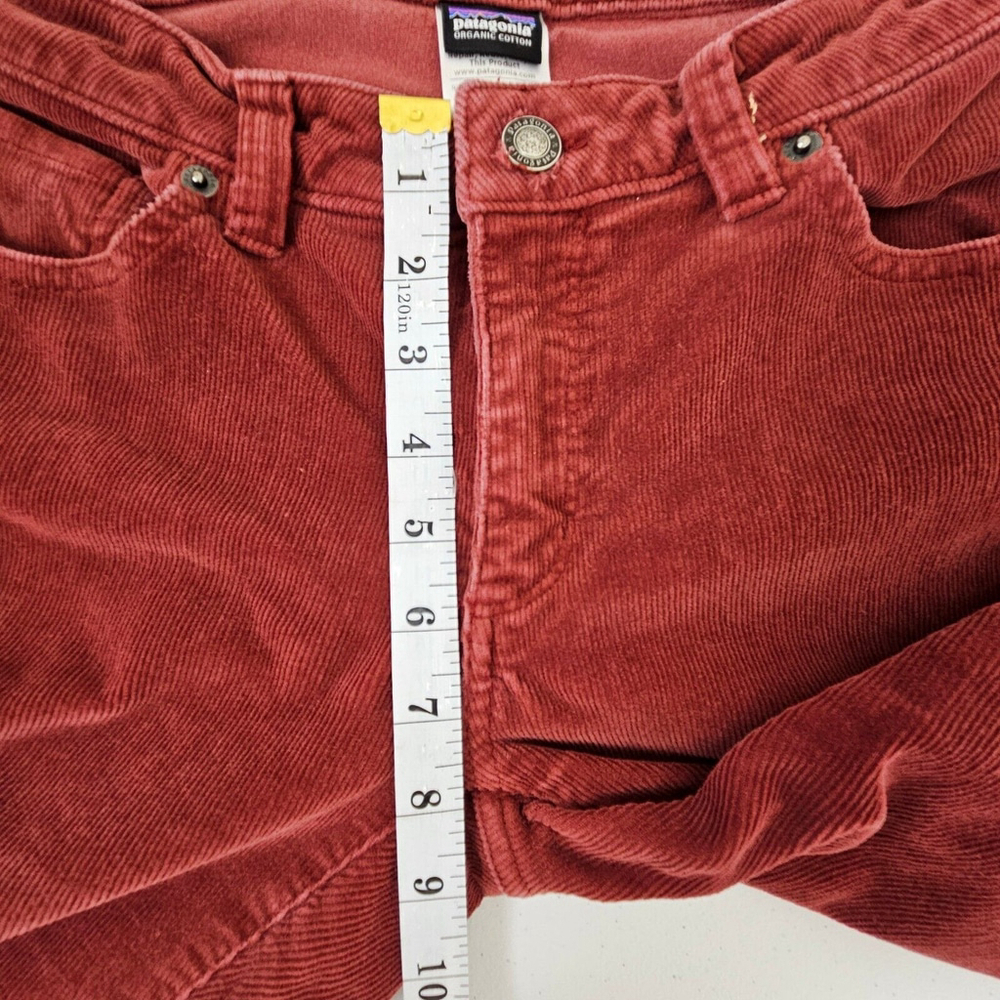 Patagonia Womens Organic Cotton Fitted Corduroy Pants Size 30 Stretch Gorpcore - Picture 5 of 16